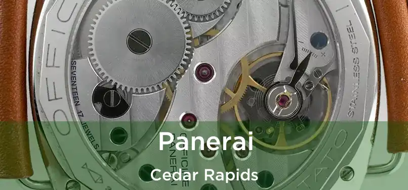 Panerai Cedar Rapids