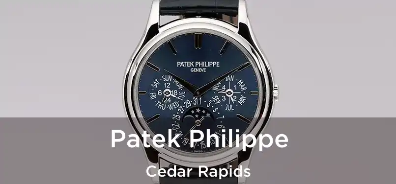 Patek Philippe Cedar Rapids